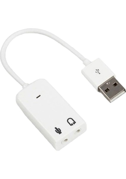 Harici USB Ses Ses Kartı Adaptörü 7.1 Kablolu Sanal Kanal 3.5mm Jing (Yurt Dışından) indirimleri
