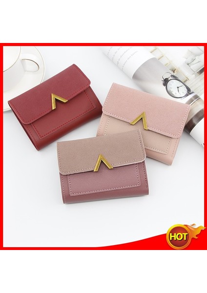 Dompet Perempuan Dompet Wanita Yeni Kadın Kısa Cüzdan Kadın El Çantası Cüzdan Öğrencinin Değişim Çantası Küçük Kart Çantası Kadın Kısa Çanta Yalvarıyorum Duit Wanita (Yurt Dışından) fırsatları