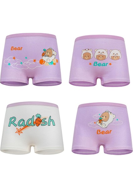 Adet 1 Hazır Stok Çeşitli Tasarımlar Çocuk Külot Nefes Kızlar Boxer Karikatür Katı Pamuklu Külotlar (Yurt Dışından) fırsatları