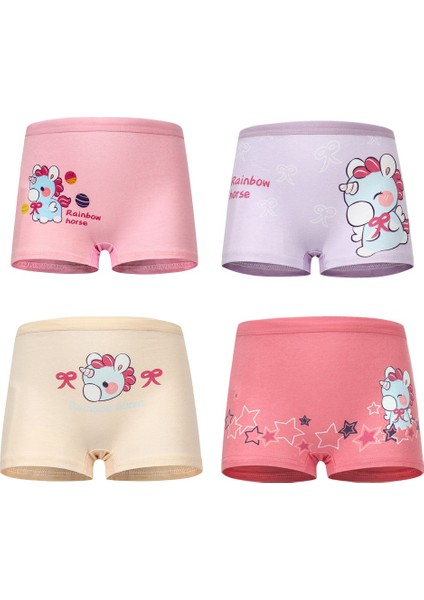 Adet 1 Hazır Stok Çeşitli Tasarımlar Çocuk Külot Nefes Kızlar Boxer Karikatür Katı Pamuklu Külotlar (Yurt Dışından) indirimleri