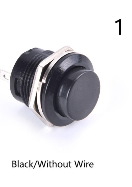16MM 12V-24V Su Geçirmez Araba LED Güç Düğmesi Anlık Anahtarı Metal On/of (Yurt Dışından)