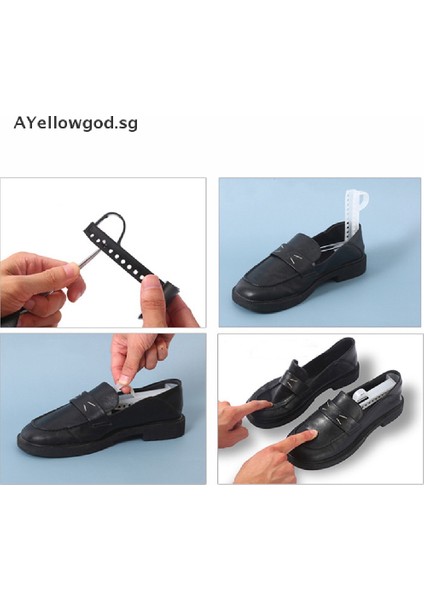 Ayellowgod 1 Çift Plastik Ayakkabı Ağacı Şekillendirici Şekiller Sedye Ayarlanabilir Kadın Erkek Için (Yurt Dışından)