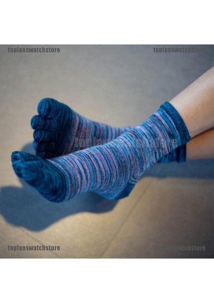 Yüksek Kaliteli Erkek Beş Parmak Ayak Çorap Spor Rahat Retro Renk (Yurt Dışından)