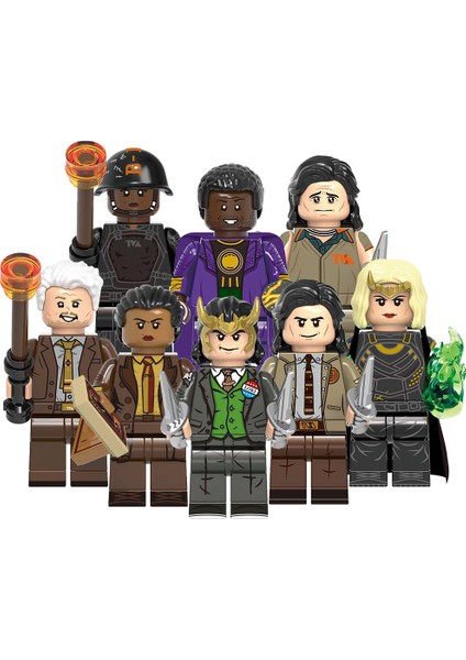 Loki Minifigures Conqueror Yapı Taşı Oyuncakları Hediye (Yurt Dışından)