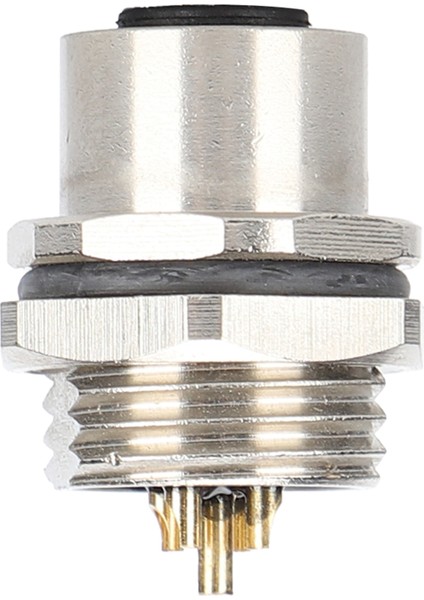 Panele Monte Soket M12 IP67 Su Geçirmez Konnektör 5pin Fiş Adaptörü (Yurt Dışından)