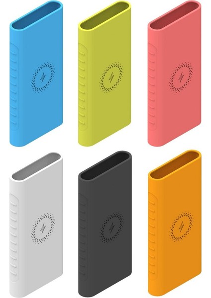 Güç Bankası Kılıfları Kapak Moda Kaymaz Yumuşak Silikon Koruyucu Kılıf Kapak Kabuk Xiaomi Mi PLM11ZM Kablosuz Güç Bankası ile Uyumlu 10000 Mah (Yurt Dışından) fiyatları