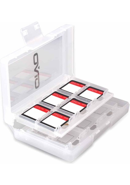 Tutucu Organizatör Koruyucu Kapak Aksesuarları Kompakt Uygun Oyun Kartı Durumda Nintendo Anahtarı Için Yirmi Dört Bit Pratik Plastik (Yurt Dışından) indirimleri