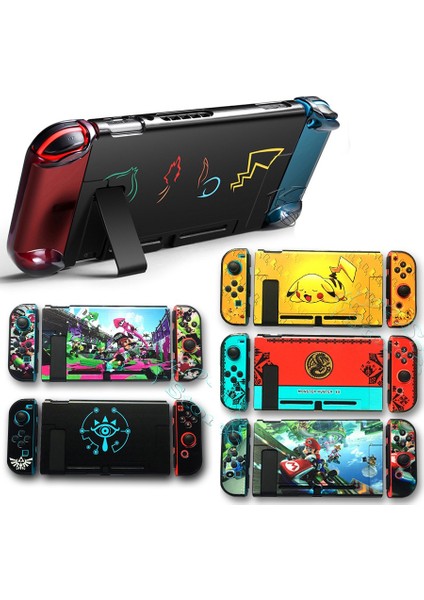 Nintendo Anahtarı Koruyucu Kılıf Ekran Koruyucu Film Nintendo_switch Kabuk Nintendo Anahtarı Kapağı (Yurt Dışından) modelleri