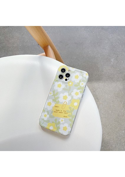 Iphone Kılıfı Güzel Çiçekler Tpu Telefon Kılıfı iPhone 11 Pro Max x Xr Xs Max 7 8 Artı Se 2020 12 Pro Max 12 Mini 13 Pro Max 13 Mini (Yurt Dışından)