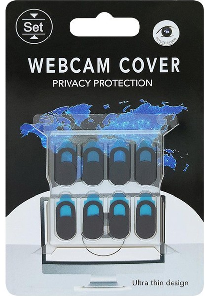 【 Hazır Stok 】 8pcs Web Kamerası Kapağı Slayt Web Kamerası Kutu Engelleyicili Telefon Dizüstü Bilgisayar Lens Blok Kapağı Koruyucu Kapak Için Sürgülü Anahtar (Yurt Dışından)