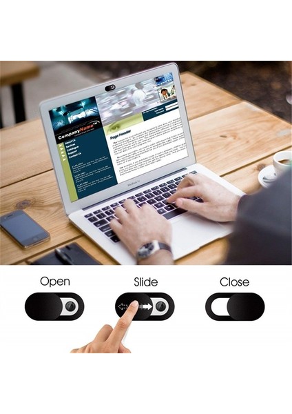 【 Hazır Stok 】 8pcs Web Kamerası Kapağı Slayt Web Kamerası Kutu Engelleyicili Telefon Dizüstü Bilgisayar Lens Blok Kapağı Koruyucu Kapak Için Sürgülü Anahtar (Yurt Dışından)