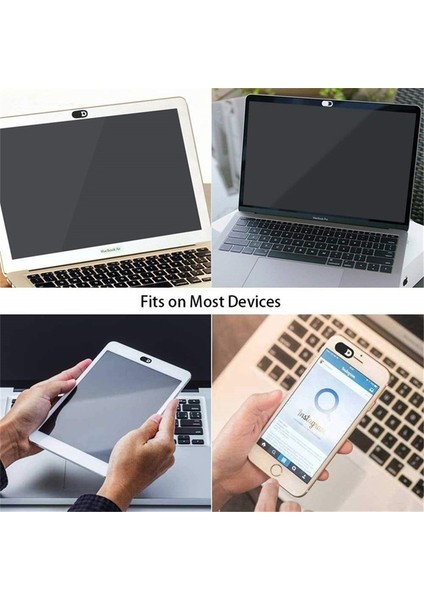 【 Hazır Stok 】 8pcs Web Kamerası Kapağı Slayt Web Kamerası Kutu Engelleyicili Telefon Dizüstü Bilgisayar Lens Blok Kapağı Koruyucu Kapak Için Sürgülü Anahtar (Yurt Dışından)