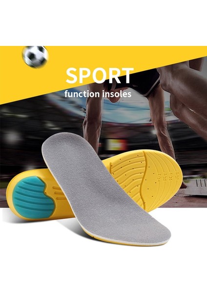 Eva Elastik Hafıza Formu Nefes Alabilen Yastıklar Spor Fonksiyonu Unisex Ayakkabı Tabanlık (Yurt Dışından) fırsatları