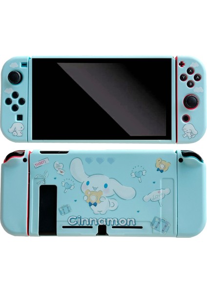 Nintendo Anahtarı OLED Kılıf Koruyucu Kapak Ns Karikatür Desen Koruyucu Kabuk Darbeye Dayanıklı Oyun Aksesuarları (Yurt Dışından)