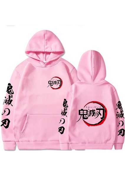 Unisex Bezler Demon Slayer Kapşonlu Anime Moda Gevşek Kollu Rahat Hip Hop (Yurt Dışından) fiyatları