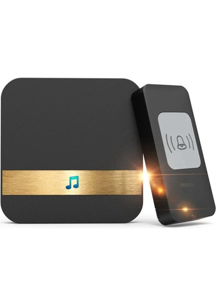 Uzaktan Kablosuz Kapı Zili 300 M Uzun Mesafe Otomatik Çağrı Zili Akıllı Elektronik Su Geçirmez Çan Akıllı Ev Aksesuarları (Abd Tak) (Yurt Dışından)