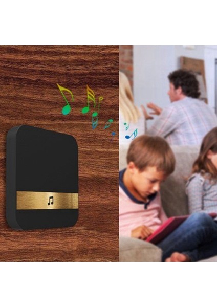 Uzaktan Kablosuz Kapı Zili 300 M Uzun Mesafe Otomatik Çağrı Zili Akıllı Elektronik Su Geçirmez Çan Akıllı Ev Aksesuarları (Abd Tak) (Yurt Dışından) fırsatları