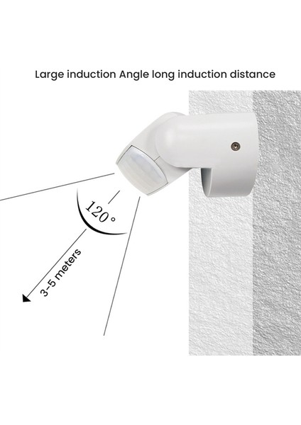 Çift Kızılötesi Prob Hareket Sensörü IP65 Ac 220V-240V Beyaz (Yurt Dışından) modelleri