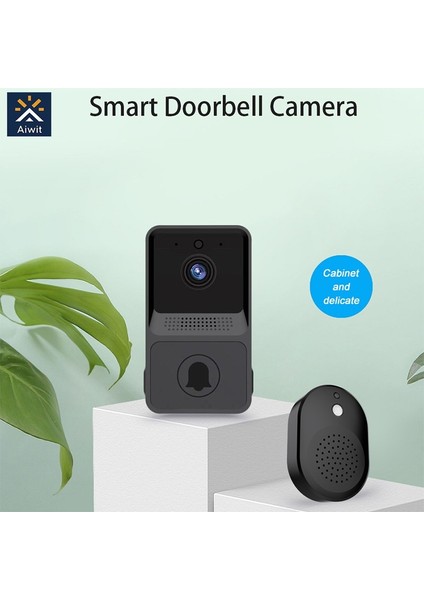 Kamera ile Kablosuz Kapı Zili Iki Yönlü Ses 2.4g Akıllı Wıfı Video Kapı Zili Elektrikli Kablosuz Kapı Zili Su Geçirmez (Yurt Dışından) indirimleri