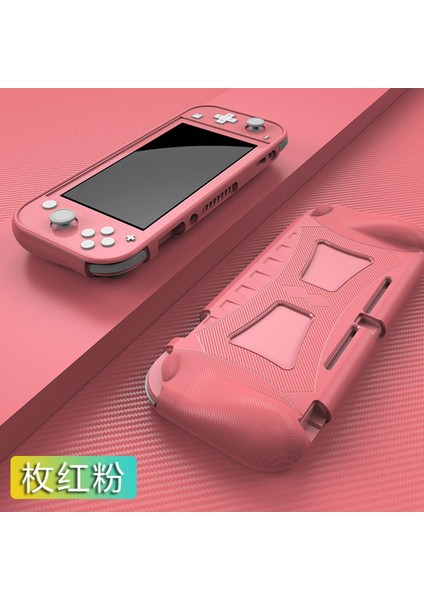 Nintendo Switch Lite Arka Kapak Tam Koruma Yumuşak Tpu Düşme Önleyici/ter/parmak Izi Kılıfı Oyun Kavrama Kabuğu Güçlü Isı Dağılımı Muhafaza (Yurt Dışından)