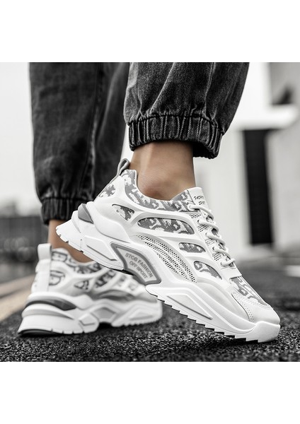 【hazır Stok Erkek Tıknaz Ayakkabı Kore Platformu Spor Ayakkabıları Moda Düşük Top Erkek Ayakkabıları (Yurt Dışından) modelleri