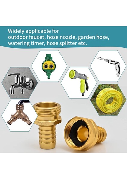 Lkpcıgcxm Bahçe Hortumu Tamir Takımı, Alüminyum Su Hortumu Tamir Takımı Hortum Konnektörleri Kelepçeli 5/8 Inç Veya 3/4 Inç Hortum (Yurt Dışından) indirimleri