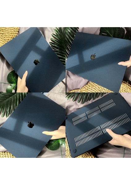 (Hazır Stok) Kılıf Için 2021 Yeni Macbook Pro 14 Inç M1 Pro /max A2442 Air 13 M1 A2337 Touch Id A2338 Touch Bar Kılıfı Retina 13 A2289 A2251 A2179 Kapak Koruyucu Sert Çanta (Yurt Dışından)