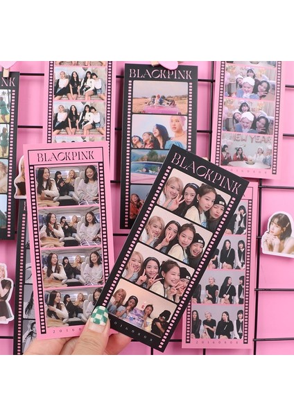 Blackpink Ünlü Ürünleri Kitap Ayracı Fotoğraf Kartı Her Stilde 5 Hayran Hediyesi (Yurt Dışından) indirimleri