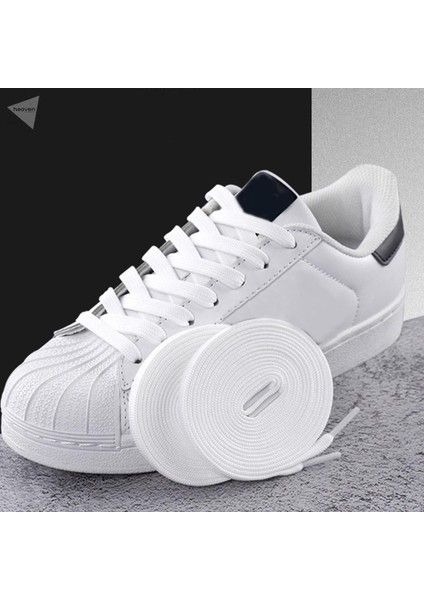 Moda Yedek Kravat Aksesuarları Atletik Eğitmenler Düz Renk Unisex Ayakkabı Beyaz Ayakkabı Dantel (Yurt Dışından)