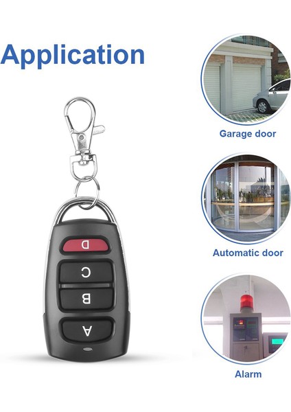 Kebidu 433MHZ Taşınabilir Anahtar Teksir Makinesi Garaj Kapısı Penceresi Için Akıllı Otomatik Klonlama Uzaktan Kumanda (Yurt Dışından) fırsatları