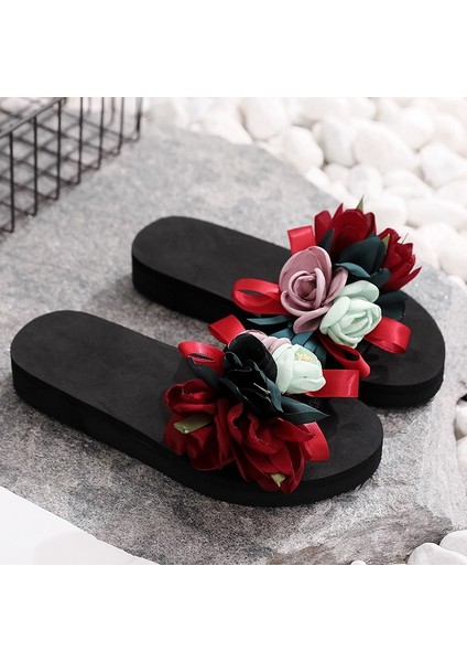 Moda Kadın Günlük Çiçek Terlik (Yurt Dışından) modelleri