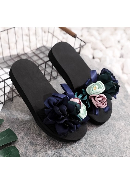 Moda Kadın Günlük Çiçek Terlik (Yurt Dışından) fırsatları