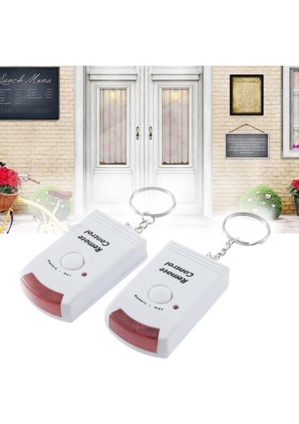 Uzaktan Kumanda Kablosuz Kızılötesi Hareket Sensörü Alarm Güvenlik Ev Sistemi (Yurt Dışından) modelleri