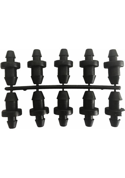 100 Adet Bahçe Su Hortum Ucu Konektörü Sera Mikro Damla Sulama Sistemi 3/5mm 4/7mm Hortum Uç Tapaları (Yurt Dışından) indirimleri