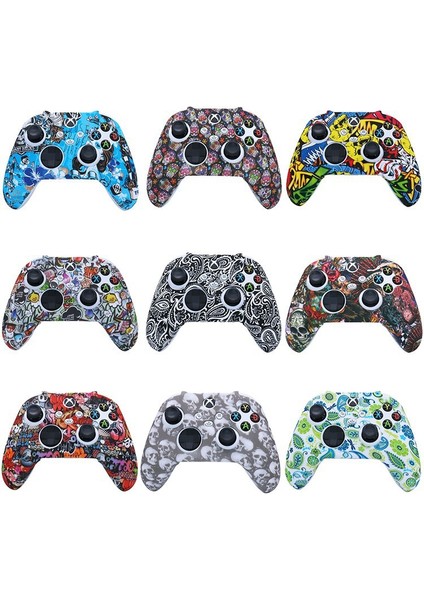 Xbox Serisi S/x Denetleyicisi Için Kol Kol Kabuğu Kamuflaj Koruyucu Kılıf Silikon Kapak (Yurt Dışından) modelleri