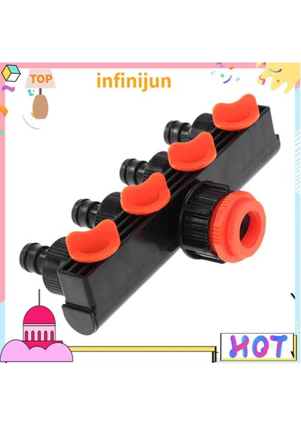 Yollu Musluk Konnektörleri Hortum Boru Ayırıcı Damla Sulama Bahçe Sulama (Yurt Dışından)