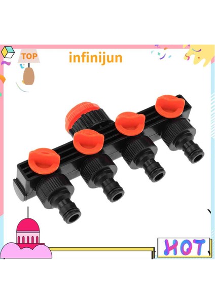 Yollu Musluk Konnektörleri Hortum Boru Ayırıcı Damla Sulama Bahçe Sulama (Yurt Dışından) fırsatları