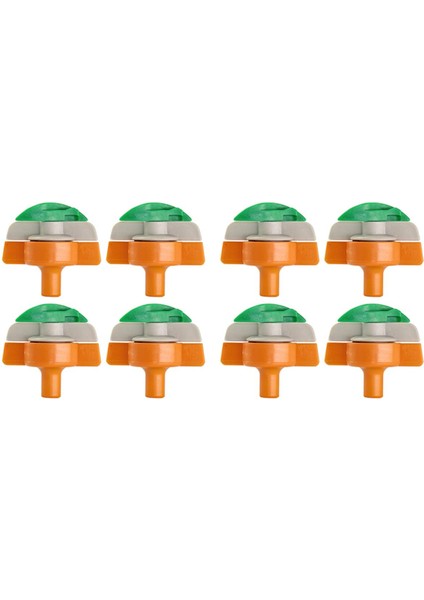 10 Adet Id-6.0mm Döner Sprinkler Asılı Mini Nozul Sera Sulama Bahçe Sulama Spreyi (Yurt Dışından)