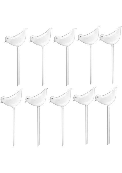 10 Adet Otomatik Damlama Sulama Otomatik Damlatıcı Kuş Şekli Saksı Suluk Bitkiler Için Otomatik Sulama Cihazı Çiçek Suluklar Damla Bahçe Aletleri (Yurt Dışından)