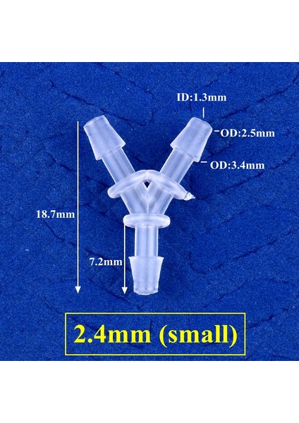 5 Adet 2.4 ~ 12.7mm Pp Y Tarzı Tee Konnektörleri Akvaryum Tankı Hava Pompası Havalandırıcı Hortum Bağlantısı Sulama Sistemi Su Boru Tesisat (Yurt Dışından) fiyatları