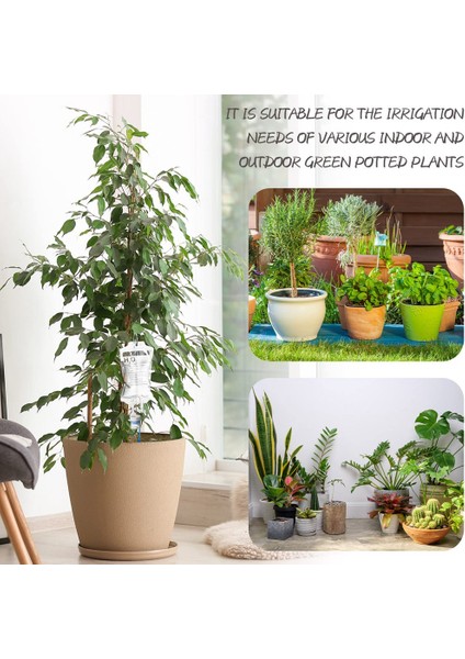 Metal Destek Çubuğu Sulama Cihazları ile 4 Adet 350ML Bitki Sulama Damlama Torbası Sistemi (Yurt Dışından) fırsatları