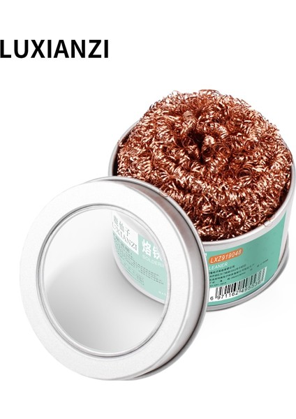 Luxıanzı Kaynak Lehimleme Havya Ucu Temizleyici Kutu Temizleme Çelik Tel Sünger Topları Kaynak Araçları Için (Yurt Dışından) modelleri