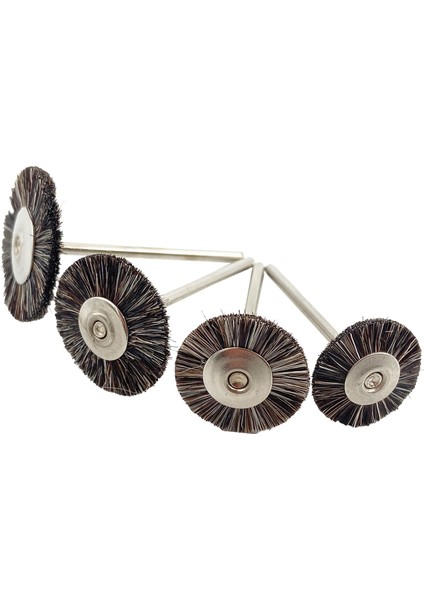 10 Adet/torba 2.35MM Parlatma Fırçası Tekerlek Diş Laboratuvarı Laboratuar Malzemeleri Yumuşak Gri Keçi Kılı Döner Araçları Düşük Hız Hp Shank Buff (Yurt Dışından) fırsatları