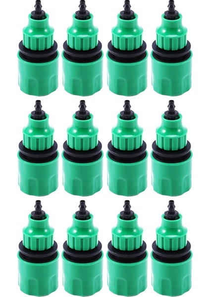 Bahçe Hortumu Boru Tek Yönlü Adaptör Musluk Bağlantısı Sulama Için Bağlantı 12'li Paket (Yurt Dışından) modelleri