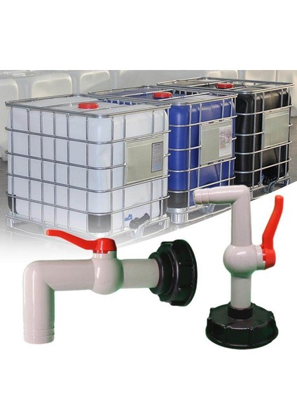 Bhome Plastik Ibc Tankı Adaptörü S60X6 Bahçe Hortumu Musluk Konektörü Su Deposu Hortumu Yedek Konnektör (Yurt Dışından) modelleri