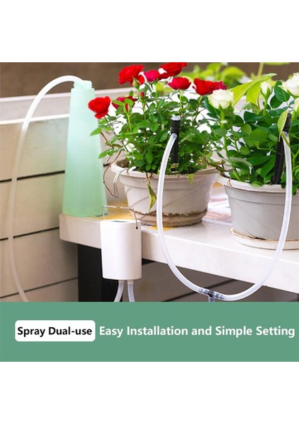 Güneş Zamanlayıcı Otomatik Sulama-1 * Denetleyici 2 * Sprinkler 1 * Tee 1 * Kanca 1 * 3m Su Borusu-Beyaz (Yurt Dışından) fiyatları