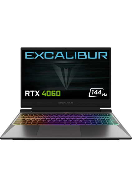 Excalibur G870.1265-BFB0X-BM3 Intel Core I7 12650H 16GB 1tb SSD RTX4060 Windows 11 Pro 15.6" Taşınabilir Bilgisayar