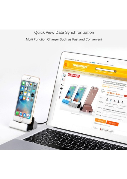 Type-C Sync Yuvası Şarj Aleti Stand Tutacağı Şarj Istasyonu Istasyonu Akıllı Telefon (Yurt Dışından)