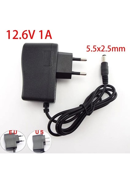 Ayak Koltukac 100-240V Dc 4.2V 8.4V 12.6V 16.8V 1A 1000MA Güç Kaynağı Adaptörü 8.4 12.6 16.8 V Volt Şarj Cihazı 18650 Lityum Pil Için B27 (Yurt Dışından)