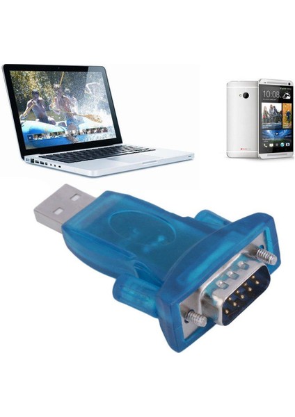 USB 2.0 - RS232 Yonga Seti CH340 Seri Dönüştürücü 9 Pin Adaptör, Win7/8 Mavi Için (Yurt Dışından)